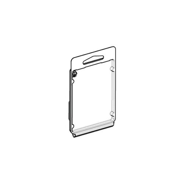 Visipak Thermoform-CLAMSHELL-4.375-2.688-1.000-1.625-0.688-3.437-2.468-0.015-CLEAR, 300PK 037266 - main